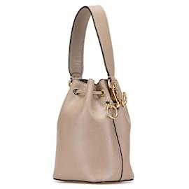 Fendi-Sac 2 en 1 Mon Tresor en cuir Fendi 8BS010-Gris