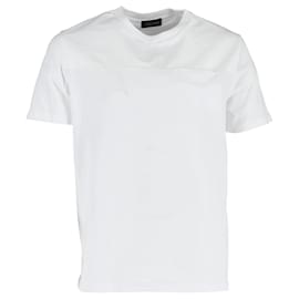 Herno-T-shirt Herno Logo en coton blanc-Blanc,Écru