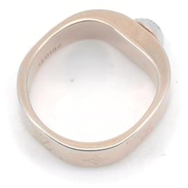 Louis Vuitton-Louis Vuitton Metal Nanogram Ring M00210-Silvery,Metallic