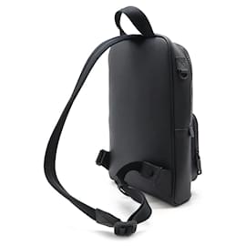 Bally-Bally Coated Canvas SIHORN Shoulder Bag-Black