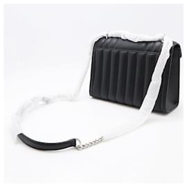 Michael Kors-Michael Kors Leather Whitney Flap Chain Shoulder Bag 35R4SWHL6U-Black