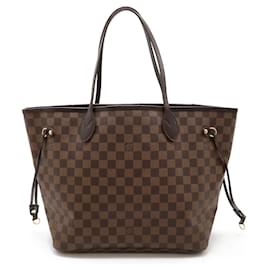 Louis Vuitton-Louis Vuitton Damier Neverfull MM 2way Tote Bag N51105-Brown