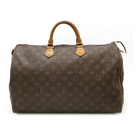 Bolsa Louis Vuitton Monogram Speedy 40 M41522 Marrom