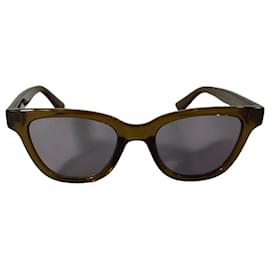 Gucci-Gucci GG1116S Square Sunglasses in Brown Acetate-Brown,Red