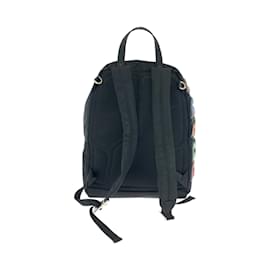 Prada-Prada Tessuto Logo Patch Backpack-Black,Multiple colors