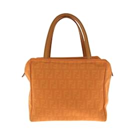 Fendi-Sac à main Fendi Zucchino orange-Orange