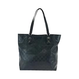 Gucci-Gucci GG Imprime Black Tote Bag-Black