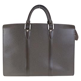 Louis Vuitton-Louis Vuitton Taiga Porto-Document Briefcase-Brown