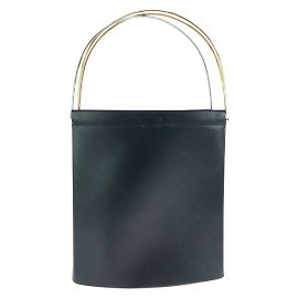 Bolsa de couro preto Cartier Trinity Preto