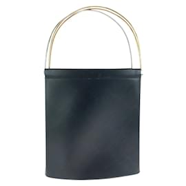 Cartier-Cartier Trinity Black Leather Handbag-Black