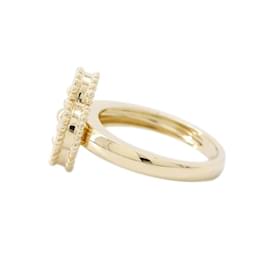 Van Cleef & Arpels-Van Cleef & Arpels Alhambra Vintage Band Ring-Yellow
