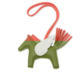 Hermès-Hermes Rodeo Pegasus PM Bag Charm-White