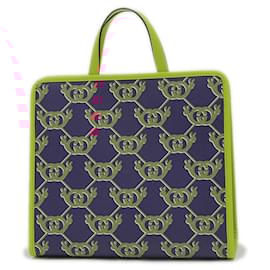 Gucci-Gucci GG Supreme Children's Tote Bag-Red,Yellow,Navy blue