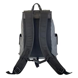 Gucci-Gucci Sherry Line Black Rucksack Backpack-Black