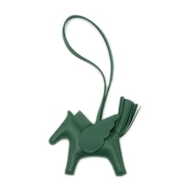 Hermès-Hermes Rodeo Pegasus PM Bag Charm-Green