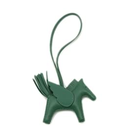 Hermès-Hermes Rodeo Pegasus PM Bag Charm-Green