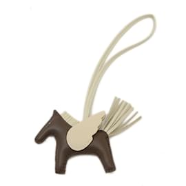 Hermès-Hermes Rodeo Pegasus PM Bag Charm-Chocolate