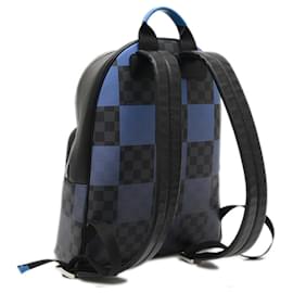 Louis Vuitton-Louis Vuitton Damier Graphite Giant Josh NV Backpack-Blue,Damier ebene