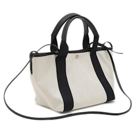 Balenciaga-Sac à main Biarritz Small de Balenciaga-Noir,Blanc