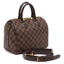 Louis Vuitton-Louis Vuitton Damier Speedy Bandouliere 25 Handbag-Damier ebene