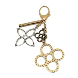 Louis Vuitton-Louis Vuitton Bag Charm Keychain-Silvery,Golden
