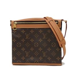 Louis Vuitton-Louis Vuitton Monogram Saumur Messenger PM Shoulder Bag-Monogram