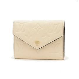 Louis Vuitton-Louis Vuitton Monogram Empreinte Portefeuille Victorine Tri-fold Wallet-Other