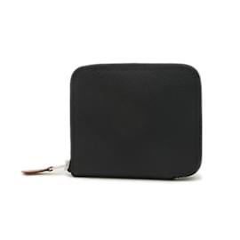 Hermès-Hermes Azap Compact Silk In Wallet-Black
