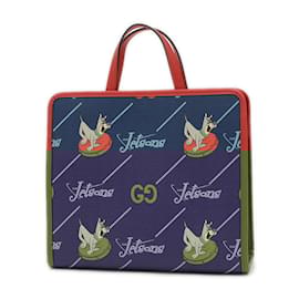 Gucci-Gucci Children's Jetsons Tote Bag-Red,Navy blue