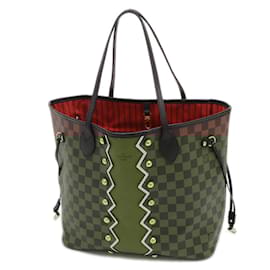 Louis Vuitton-Louis Vuitton Damier Karakoram Neverfull MM Tote Bag-Damier ebene