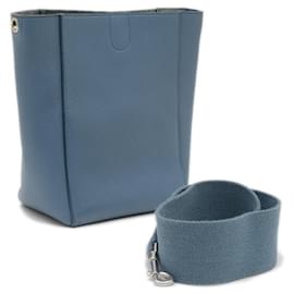 Céline-Celine Sangle Bucket Small Shoulder Bag-Blue