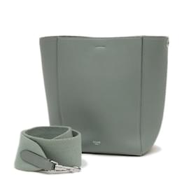 Céline-Celine Sangle Bucket Small Shoulder Bag-Green