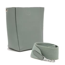 Céline-Celine Sangle Bucket Small Shoulder Bag-Green