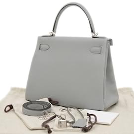 Hermès-Hermes Kelly 28 Handbag in Togo Leather-Other