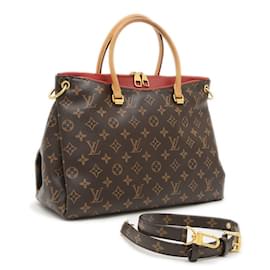Louis Vuitton-Louis Vuitton Monogram Pallas 2WAY Bag-Brown,Monogram