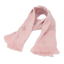 Louis Vuitton-Louis Vuitton Echarpe Logomania Scarf-Pink