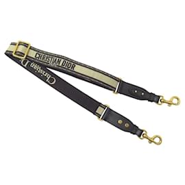 Christian Dior-NINE ANSE BANDOULIERE CHRISTIAN DIOR S8553CBTE CANVAS & LEATHER FOR STRAP BAG-Other