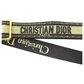 Christian Dior-NINE ANSE BANDOULIERE CHRISTIAN DIOR S8553CBTE CANVAS & LEATHER FOR STRAP BAG-Other