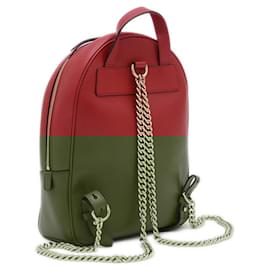 Gucci-Gucci Soho Leather Backpack in Red-Red
