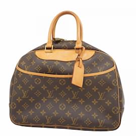 Louis Vuitton-Louis Vuitton Monogram Deauville Handbag-Brown
