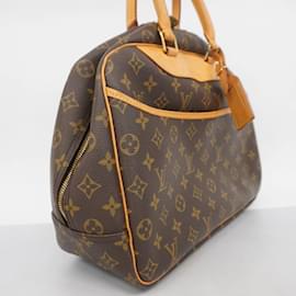 Louis Vuitton-Louis Vuitton Monogram Deauville Handbag-Brown