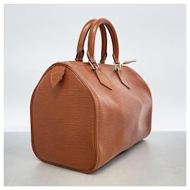 Louis Vuitton-Louis Vuitton Epi Speedy 25 Handbag-Brown