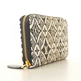 Louis Vuitton-Louis Vuitton Long Wallet Monogram Jacquard Zippy M80324-Brown