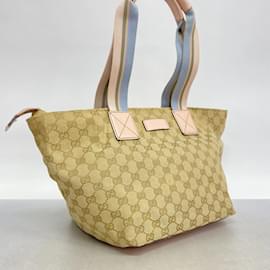 Gucci-Gucci Tote Bag GG Canvas-Brown,Multiple colors