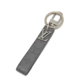 Louis Vuitton-Louis Vuitton LV Shadow Keychain Dragonne Grey M82373-Brown