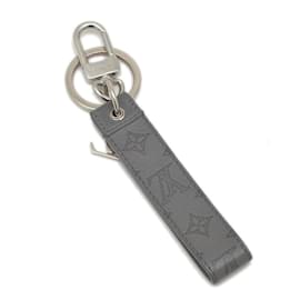 Louis Vuitton-Louis Vuitton LV Shadow Keychain Dragonne Grey M82373-Brown