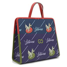 Gucci-Gucci Children's Jetsons Tote Bag-Red,Navy blue