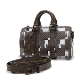 Louis Vuitton-Louis Vuitton Monogram Chess Keepall Bandouliere 25 2WAY Bag-Monogram