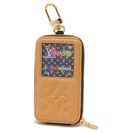 Louis Vuitton-Louis Vuitton Monogram Key Holder & Bag Charm-Beige,Monogram