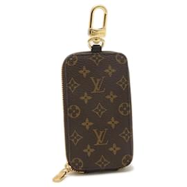 Louis Vuitton-Louis Vuitton Monogram Key Holder & Bag Charm-Beige,Monogram